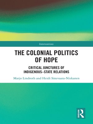 cover image of The Colonial Politics of Hope